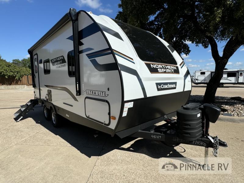 Coachmen RV Northern Spirit Ultra Lite 1943RB travel trailer parked outside on the dealer lot