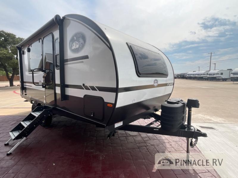 Forest River RV R Pod RP-197 travel trailer exterior view parked outside on the dealer's lot